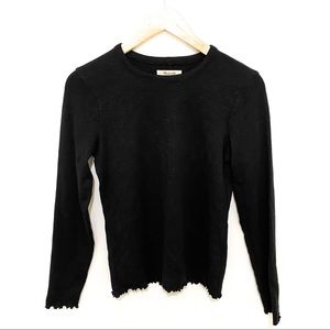 Madewell long sleeve tee sz S